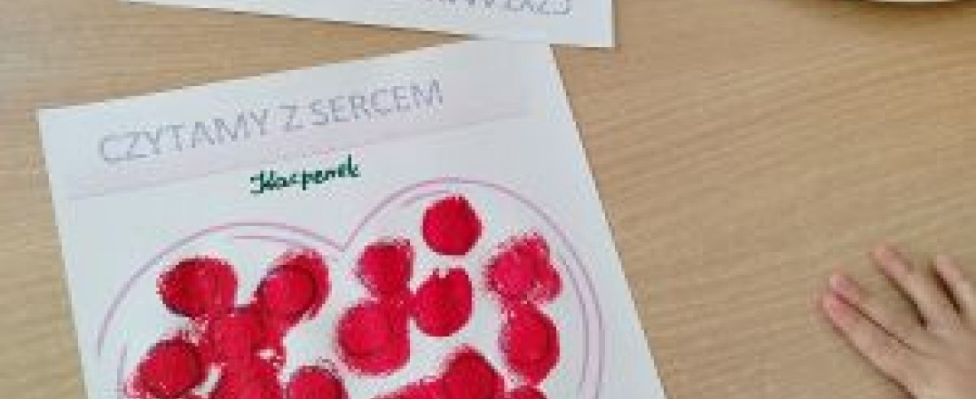 V EDYCJA OGÓLNOPOLSKIEJ  AKCJI CZYTELNICZO - EDUKACYJNEJ   „CZYTAMY Z SERCEM”
