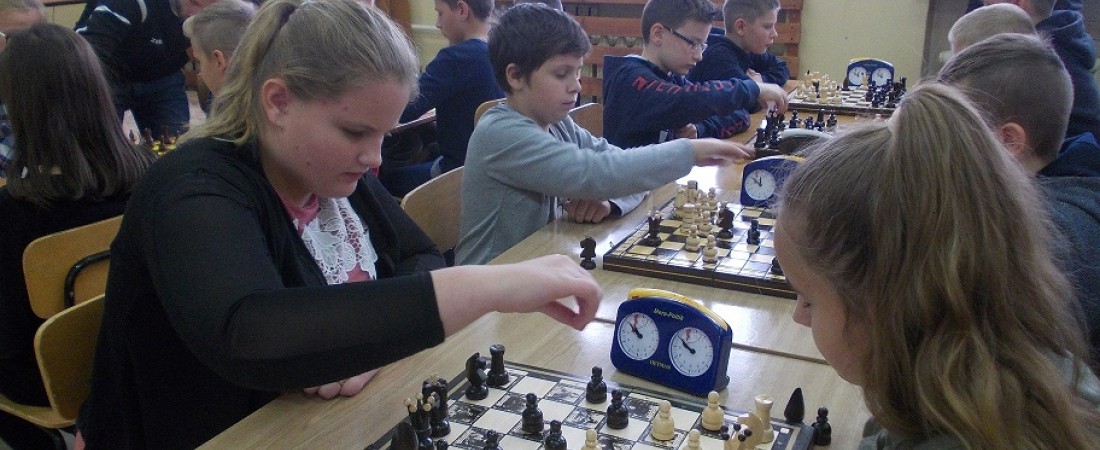 Nasi szachiści na Igrzyskach w Szachach Drużynowych Dzieci na szczeblu powiatowym w Ryszkowej Woli
