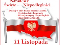 Świętujemy 101 Rocznicę Odzyskania  przez Polskę Niepodległości