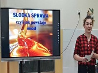 Jak powstaje miód?- spotkanie z pszczelarzem Panią Bernadetą Lizon